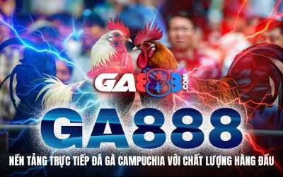 GA888 – Nền Tảng Trực Tiếp Đá Gà Campuchia Với Chất Lượng Hàng Đầu